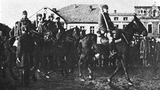 Československá armáda přijíždí 4. února 1920 do Hlučína.