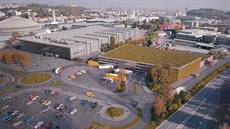 P�ed pavilonem P na brn�nském výstavi�ti vznikne parkovací d�m se zelenou...