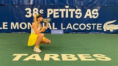Brenda Fruhvirtová po triumfu na turnaji Les Petits As Tarbes.