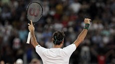 Roger Federer na Australian Open, snímek z ledna 2020 