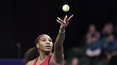 Serena Williamsová v kvalifikaci Fed Cupu.