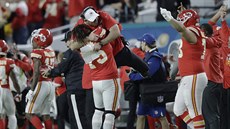 Radost hrá Kansas City Chiefs z triumfu v Super Bowlu.
