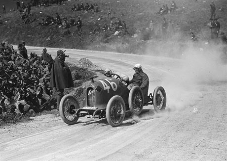 Austro-Daimler Sascha, závod Targa Florio na Sicílii, 1922