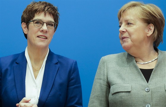 Pedsedkyn nmecké Kesanskodemokratické unie (CDU) Annegret...