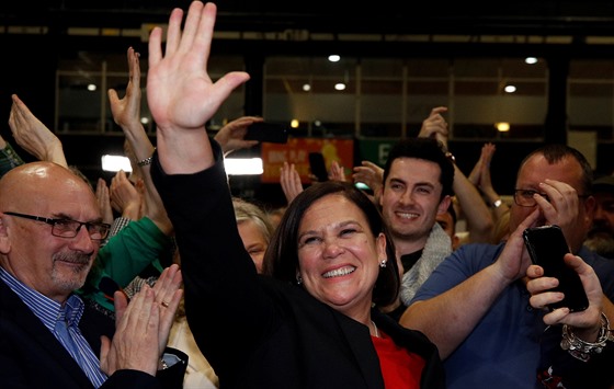 Mary Lou McDonaldová, éfka levicov nacionalistické strany Sinn Féin. ta se...