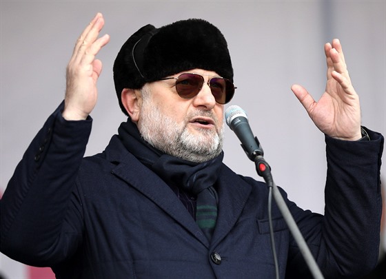 Čečenský ministr pro vnější vztahy Džambulat Umarov (4.listopadu 2019)