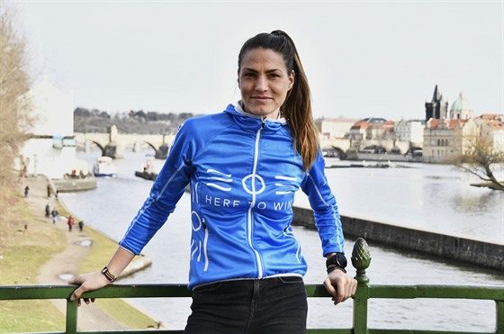 Běžkyně Marcela Joglová.