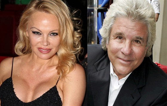 Pamela Andersonová a Jon Peters (2019)