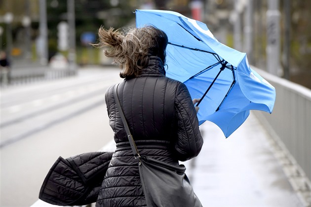 Na Vysočině a jihozápadě Moravy fouká silný vítr, slábnout bude až odpoledne