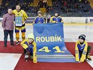 Ústecké hokejové legendy Jaroslav Roubík a Martin Volke se louily s kariérou.