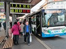Tržnice, uzlové autobusové nádraží karlovarské městské hromadné dopravy.