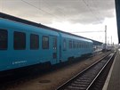esk Budjovice jsou kvli vtru zcela odznut od vlakov dopravy