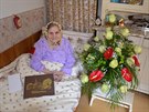 Marie Holkov z Blkovic na Znojemsku byla ve 108 letech nejstar obankou...