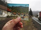 Na staré fotografii je vidt, jak vypadala vesnice Blagojev Kamen v Srbsku ped...