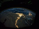 Satelitní snímek NASA, poízený jedním z len posádky Mezinárodní vesmírné...