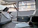 Ve dvou tramvajov�ch vozech jely a� dv� stovky cestuj�c�ch.