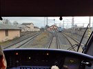eské dráhy ukázaly v Olomouci první dv vlakové soupravy Stadler, které mly v...