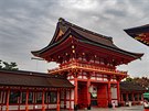 Vstup do intoistické svatyn Fushimi Inari
