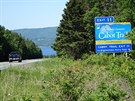 Na 300 kilometrech opisuje Cabot Trail okruhem severovýchod ostrova Cape Breton...