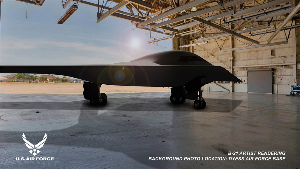 Nový americký neviditelný bombardér B-21 Raider vzlétne v roce 2021