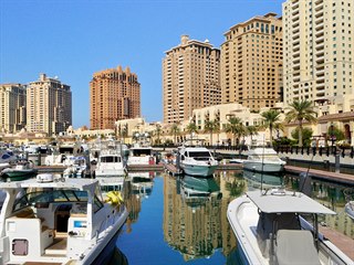 Centrální část Pearl-Qatar