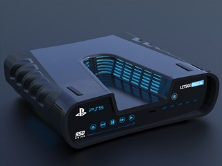 Render vytvořený na základě dev-kitu PlayStation 5