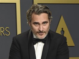 Joaquin Phoenix na Oscarech (Los Angeles, 9. února 2020)