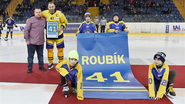 steck hokejov legendy Jaroslav Roubk a Martin Volke se louily s karirou.