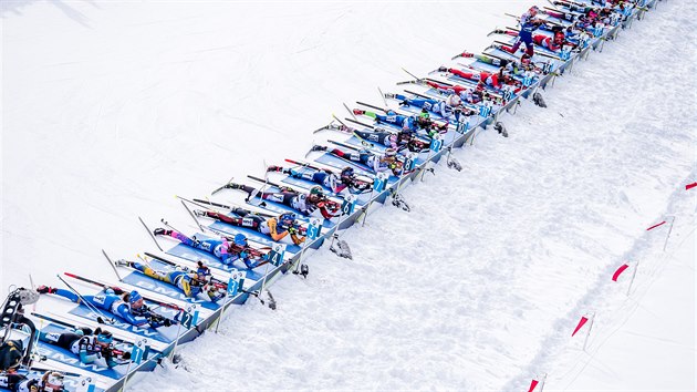 Program biatlonového mistrovství světa v Anterselvě začal smíšenou štafetou.