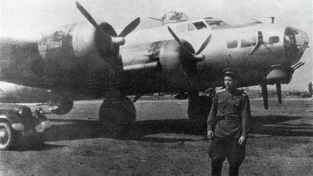 Bombardér B-17 během služby u sovětského letectva