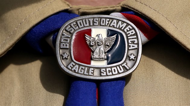 Odznak americk skautsk organizace Boy Scouts of America