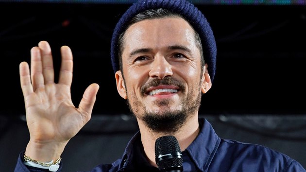 Orlando Bloom (Tokio, 24. listopadu 2019)