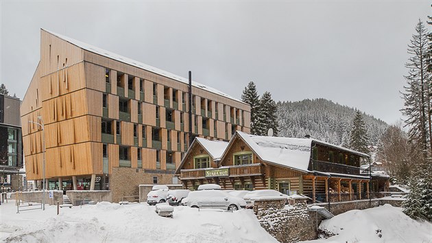 Hotel Pecr Deep nabízí v Peci pod Sněžkou moderní apartmány (11. 2. 2020).