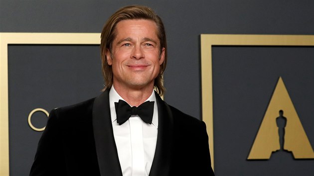 Brad Pitt na Oscarech (Los Angeles, 9. nora 2020)