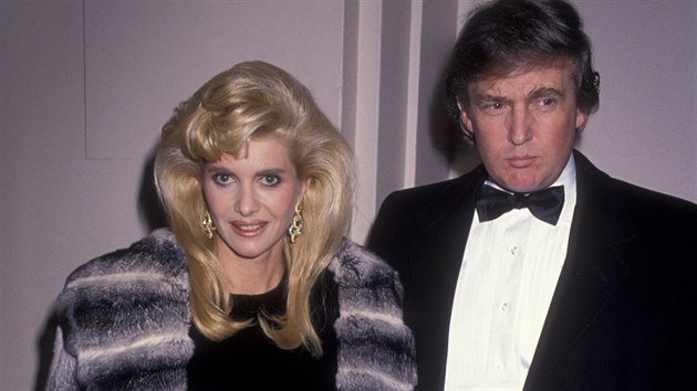 Ivana Trumpová a Donald Trump (New York, 4. února 1990)