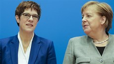 Pedsedkyn nmecké Kesanskodemokratické unie (CDU) Annegret...