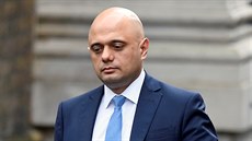 Britský ministr financí Sajid Javid. (13. února 2020)