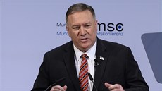 Americký ministr zahranií Mike Pompeo na Mnichovské bezpenostní konferenci v...