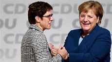 Předsedkyně německé Křesťanskodemokratické unie Annegret...