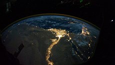 Satelitní snímek NASA, poízený jedním z len posádky Mezinárodní vesmírné...