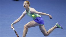 Alison van Uytvancková na turnaji v Petrohradu.