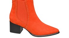 Oranové kotníkové boty, Deichmann, 1 299 K.