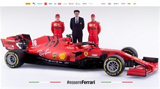 Ferrari pedstavilo svj monopost pro F1, se kterým vstoupí do sezony 2020....