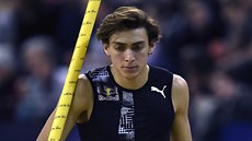 védský tyka Armand Duplantis na mítinku v Glasgow