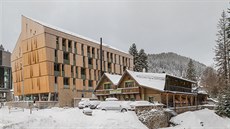 Hotel Pecr Deep nabízí v Peci pod Sněžkou moderní apartmány (11. 2. 2020).