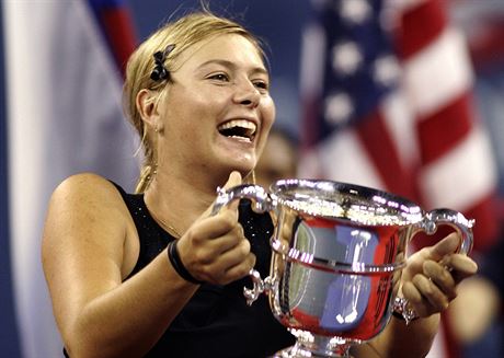 Maria arapovová v 19 letech. Ovládla US Open 2006