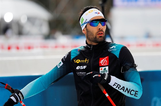 Martin Fourcade na archivním snímku