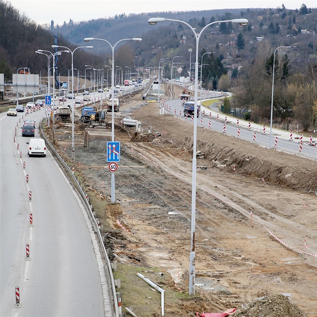 Aktuáln pokrauje v Brn alespo výstavba ásti velkého mstské okruhu...