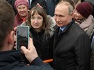 Ruský prezident Vladimir Putin si v Petrohradu vyslechl stínosti na tký...