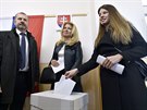 Na Slovensku zaaly parlamentní volby. Svj hlas u odevzdala prezidentka...